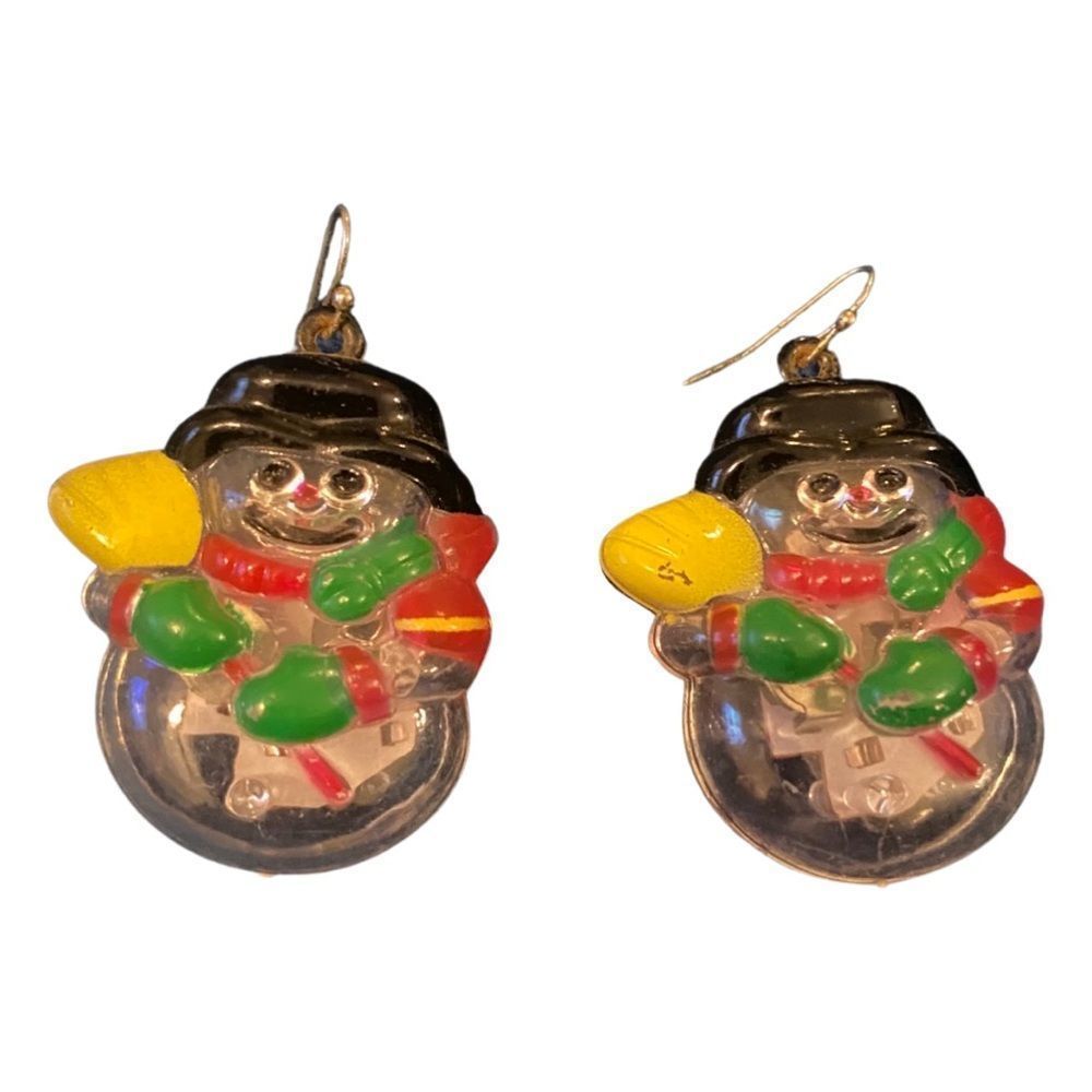 Christmas Earrings Holiday Earrings Creative Holiday Earrings Luminous Earrings